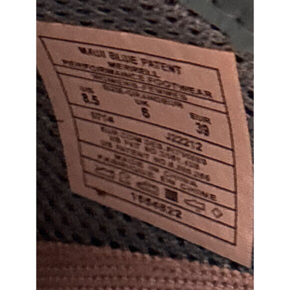 Merrell Womens Slip-On Clogs Size M Blue Rubber Sole Shoes 8.5 - Picture 8 of 8